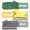Load image into Gallery viewer, Absorbent Pet Bathrobe With Waist-wrapped Microfiber