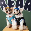 Charger l'image dans la visionneuse de la galerie, Dog Clothes Autumn And Winter Stitching Contrast Color Fake Two-piece Pet Sweater