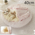 Load image into Gallery viewer, Plush Dome Pet Bed