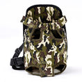 Load image into Gallery viewer, Camouflage-pattern pet carrier with side zippers and padded edges