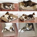 Load image into Gallery viewer, Cat Toy Corrugated Cat Scratch Board Extra Large