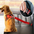 Load image into Gallery viewer, Adjustable Pet Cat Dog Car Seat Belt Pet Seat Vehicle Dog Harness Lead Clip Safety Lever Traction Dog Collars Dogs Accessoires Pets Products