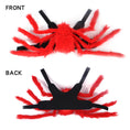 Load image into Gallery viewer, Side view of spider costume with eight legs