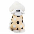 Charger l'image dans la visionneuse de la galerie, Warm big polka dot four-leg cotton coat