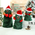 Charger l'image dans la visionneuse de la galerie, Nouveau jouet électrique en peluche électrique poupée drôle mignon vert électronique arbre de Noël musical père Noël jouet décoration de Noël