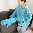 Load image into Gallery viewer, Tide Brand Plus Velvet Three-person Parent-child Dog Costume Male