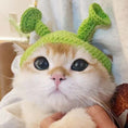 Load image into Gallery viewer, Handmade Knitted Cat Dog Hat Pet Hair Accessories Headgear