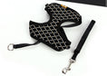 Charger l'image dans la visionneuse de la galerie, Dog Leash Breathable Mesh With Flash Diamond Nylon Pet Chest Back Leash