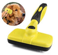 Cargar la imagen en la vista de la galería, Compatible with Apple, Benepaw Premium Auto cabello limpio perro cepillo impermeable cómodo pequeño perro grande peine de aseo de mascotas herramientas gato encaja varios cabello