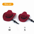 Cargar la imagen en la vista de la galería, New Cat Dog Cowboy Hat