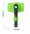 Cargar la imagen en la vista de la galería, Compatible with Apple, Benepaw Premium Auto cabello limpio perro cepillo impermeable cómodo pequeño perro grande peine de aseo de mascotas herramientas gato encaja varios cabello