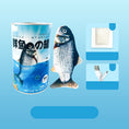 Load image into Gallery viewer, Fish cat toy with packaging, including catnip and USB charging cable shown