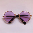 Load image into Gallery viewer, Round Frame Fashion Pet Sunglasses