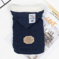 Load image into Gallery viewer, Autumn and Winter Thick Warm Hooded Sweater Pet Clothing