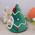 Charger l'image dans la visionneuse de la galerie, Pet Christmas Tree House Bed