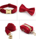 Cargar la imagen en la vista de la galería, Velvet Pet Collar Set