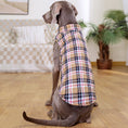 Cargar la imagen en la vista de la galería, Winter Pet Dog Clothes Heavy Cotton Pet Clothes Jacket Plaid Zipper Down Jacket Pets Supplies