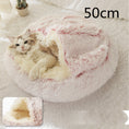 Load image into Gallery viewer, Plush Dome Pet Bed