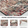 Charger l'image dans la visionneuse de la galerie, Qeils Lot de 2 tapis de propreté lavables pour chiens, réutilisables, 36 x 41 cm, super absorbants, anti-fuites, tapis de propreté antidérapants pour sol, cage, canapé, tapis de mise bas, tapis de litière pour chiots