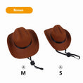 Cargar la imagen en la vista de la galería, New Cat Dog Cowboy Hat