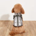 Load image into Gallery viewer, Pet Warm Dog Cotton-padded Clothes Fleece-lined Thickened Reflective Gallus