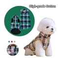 Cargar la imagen en la vista de la galería, Winter Pet Dog Clothes Heavy Cotton Pet Clothes Jacket Plaid Zipper Down Jacket Pets Supplies