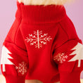 Load image into Gallery viewer, Christmas Tree Elk Christmas Dog Sweater