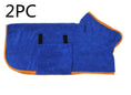 Load image into Gallery viewer, Absorbent Pet Bathrobe With Waist-wrapped Microfiber