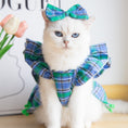 Load image into Gallery viewer, Universal Pet Christmas Skirt Cat Clothing