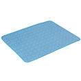 Load image into Gallery viewer, Blue quilted pet cooling mat laid flat