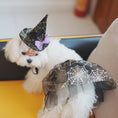 Load image into Gallery viewer, Halloween Dog Holiday Supplies Pet Spider Hat Cat Bib Shawl
