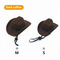 Cargar la imagen en la vista de la galería, New Cat Dog Cowboy Hat