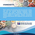 Cargar la imagen en la vista de la galería, List of ingredients and Iceland flag indicating product made in Iceland