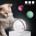 Cargar la imagen en la vista de la galería, Pelota de juguete electrónica con láser LED y ruedas para gatos