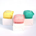 Load image into Gallery viewer, Silicone Dog Bath & Massage Glove with Shampoo Dispenser