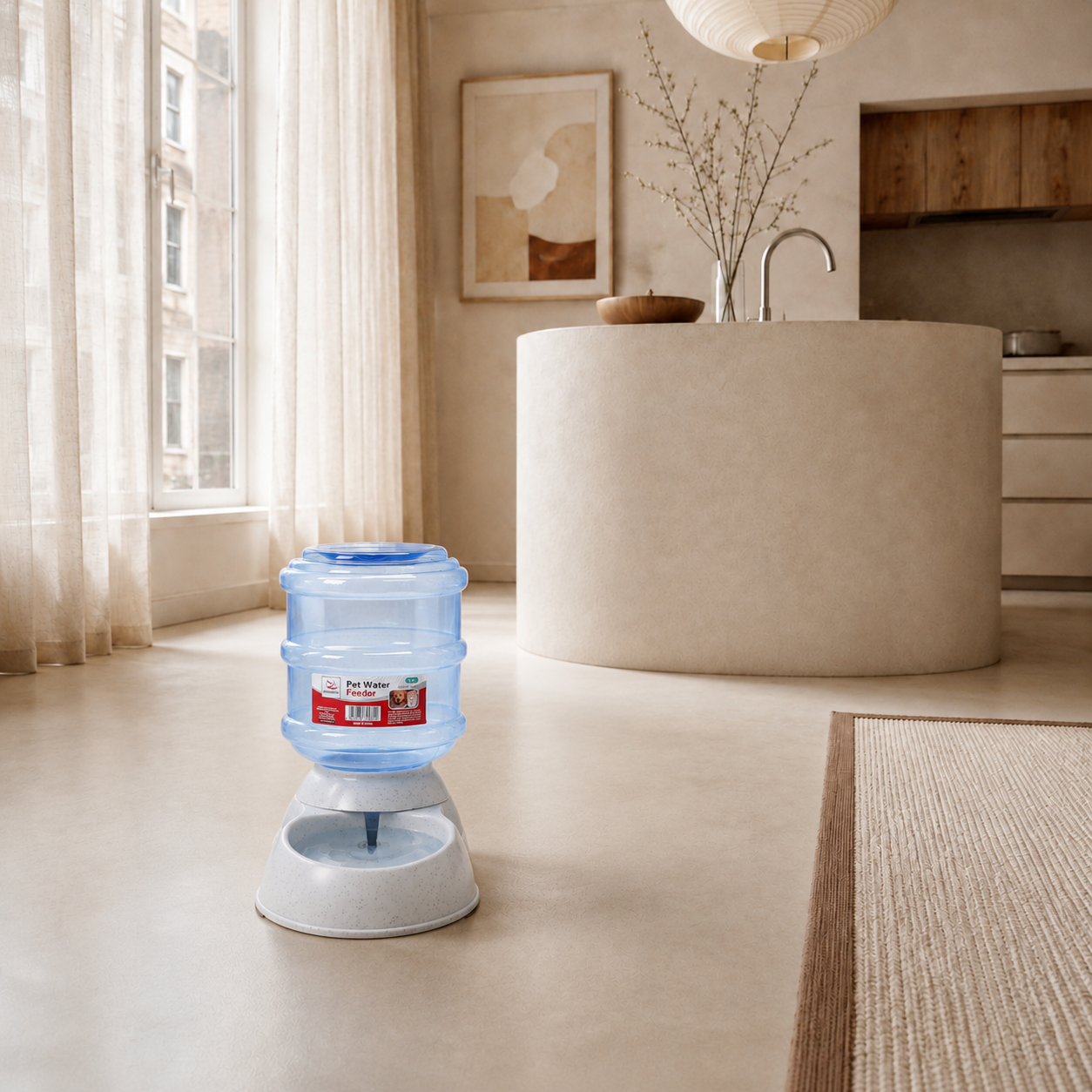 Automatic Pet Feeder and Water Dispenser