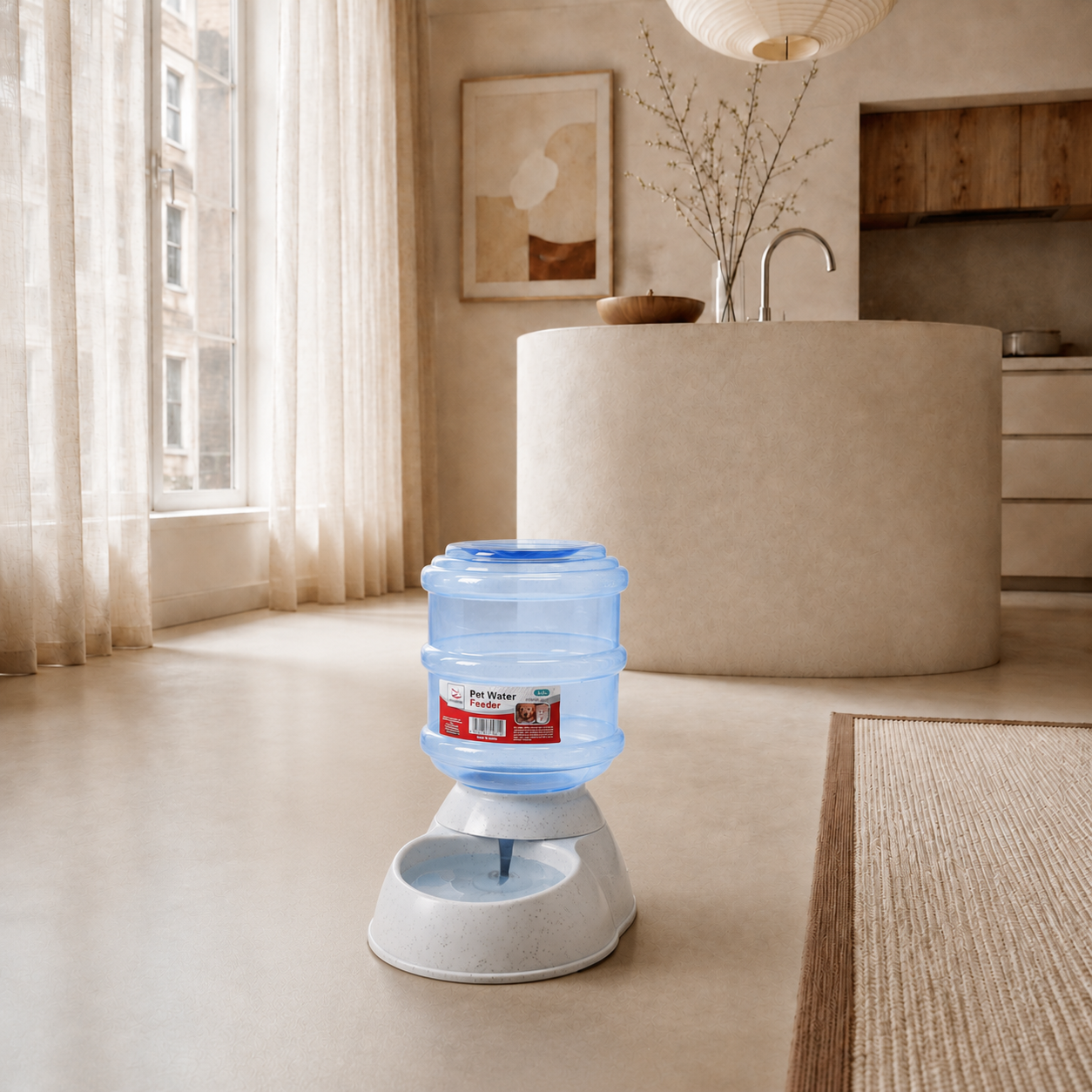 Automatic Pet Feeder and Water Dispenser
