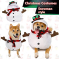 Charger l'image dans la visionneuse de la galerie, Snowman Pet Costume
