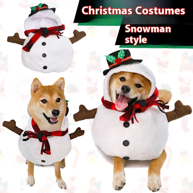 Snowman Pet Costume