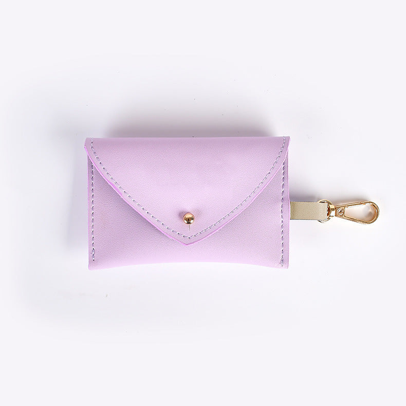Pastel Leather Dog Collar & Leash Set