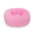 Load image into Gallery viewer,  vibrant pink super soft plush pet bed isolated on white background
