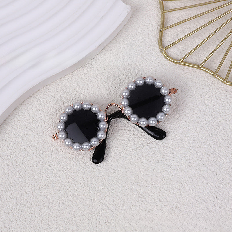 Cat And Dog Pearl Party Sunglasses