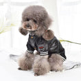 Load image into Gallery viewer, Dog Clothes, Leather Clothes, Small Dogs, Cotton-padded Pets
