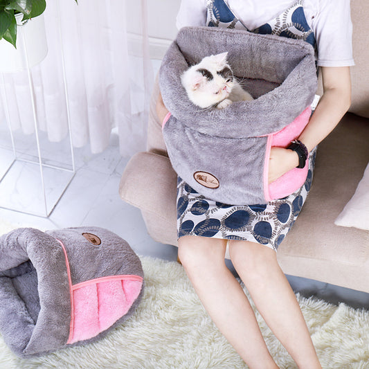 Pantuflas cálidas para arena para gatos
