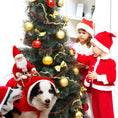 Charger l'image dans la visionneuse de la galerie, Vêtements de Noël pour chien Père Noël chevauchant un cerf
