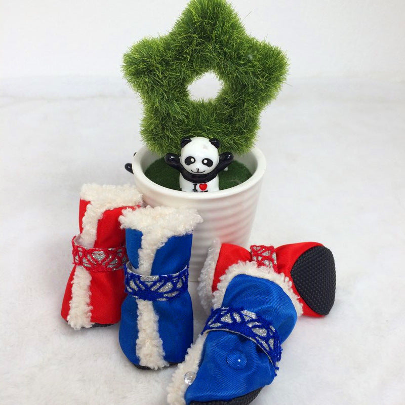 Waterproof Christmas Booties