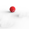 Load image into Gallery viewer, Red cat toy ball bouncing on white surface
