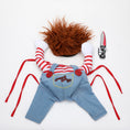 Load image into Gallery viewer, Halloween Pet Costume Pet Dog Funny Clothes Adjustable Dog Cosplay Costume Scary Costume Party Gatherings

