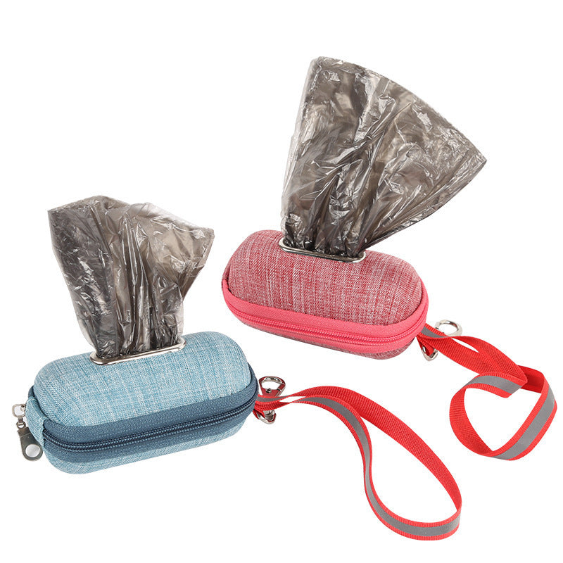 Distributeur portable de sacs à crottes pour chiens de compagnie