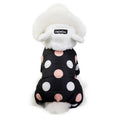 Charger l'image dans la visionneuse de la galerie, Warm big polka dot four-leg cotton coat
